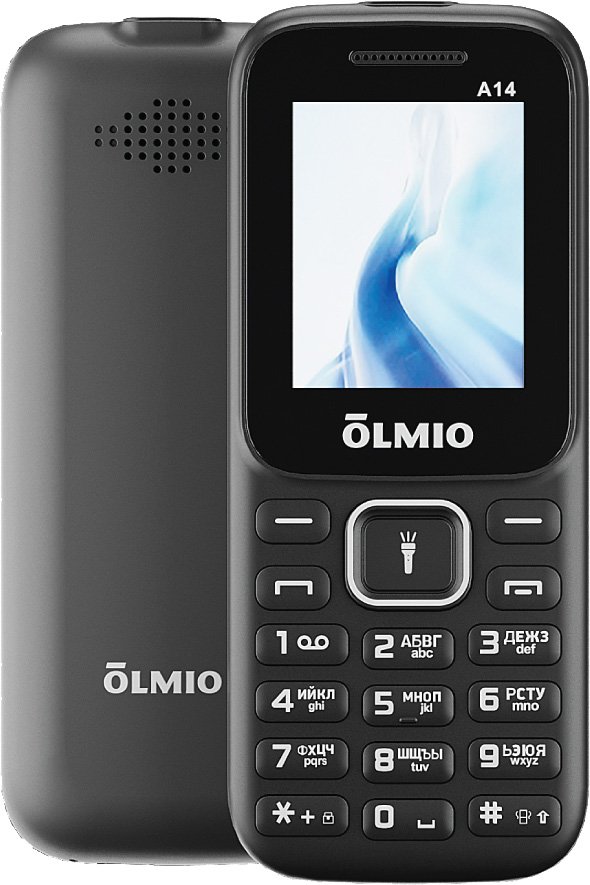 

Телефон Olmio A14 (черный)