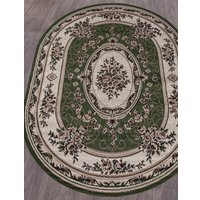 Ковер для жилой комнаты Merinos Gavana 5444-OVAL-GREEN (2.5x4)