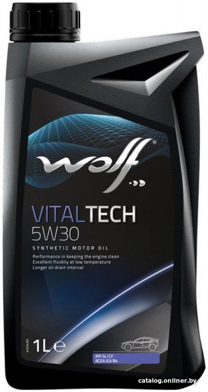 Моторное масло Wolf Vital Tech 5W-30 1л