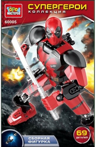 Конструктор Город мастеров Супергерои 60005-ZH