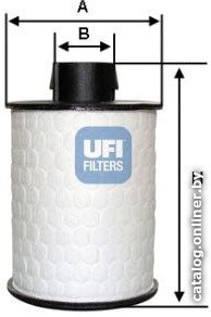 Топливный фильтр UFI 60H2O00