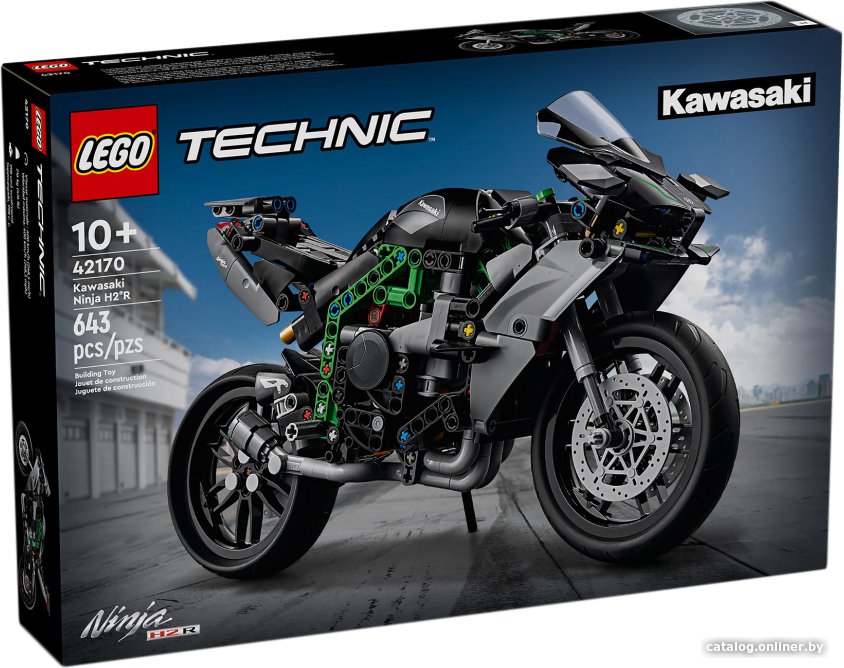 Конструктор LEGO Technic 42170 Мотоцикл Kawasaki Ninja H2R
