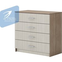 Комод МК Стиль ЭВА КМ-021 (ясень шимо т./ясень шимо св.)