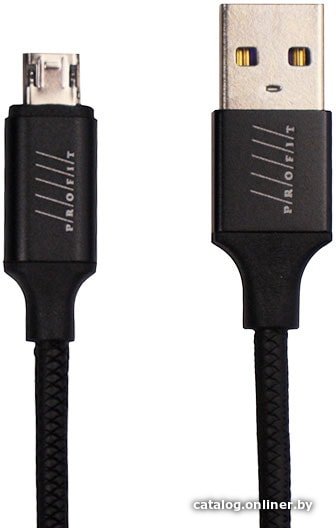 Кабель Profit QY-18 microUSB 1 м (черный)