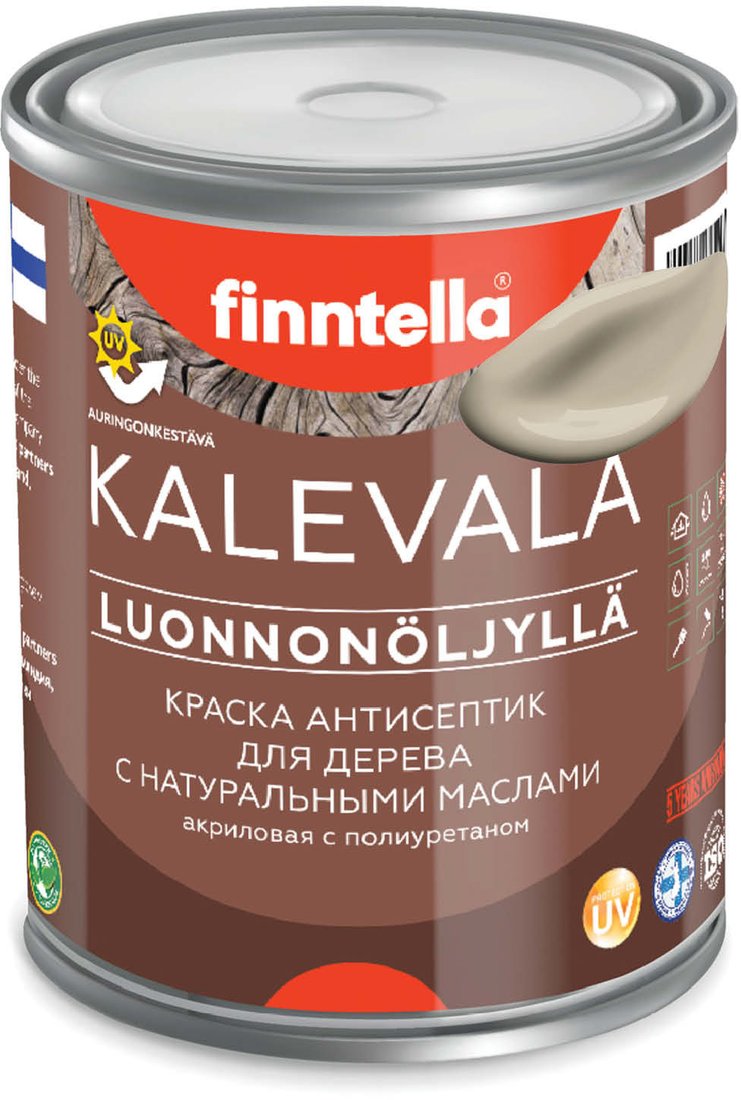 

Краска Finntella Kalevala Norsunluu F-13-1-1-FL097 0.9 л (бежевый)