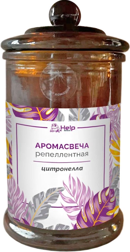 

Свеча от насекомых Help с ароматом цитронеллы 80447