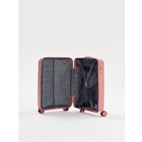Чемодан-спиннер L'Case Basel 22 (S, розовый)