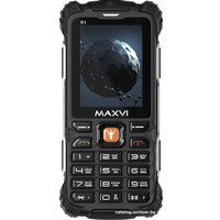 Кнопочный телефон Maxvi R1 (черный)