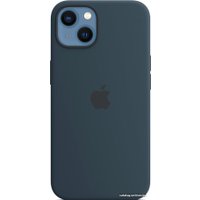 Чехол для телефона Apple MagSafe Silicone Case для iPhone 13 (синий омут)