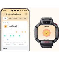 Детские умные часы Huawei Watch Kids X1 Pro (черный, с черным ремешком, международная версия)