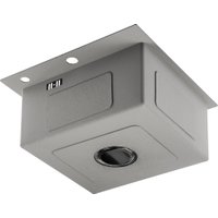 Кухонная мойка Saniteco 5050 PVD (с сифоном, дозатором и коландером)