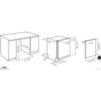 Встраиваемая посудомоечная машина Haier XS 6B0S3SB-08
