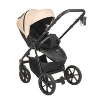 Универсальная коляска Pituso Tossa 2 в 1 (кожа, latte)