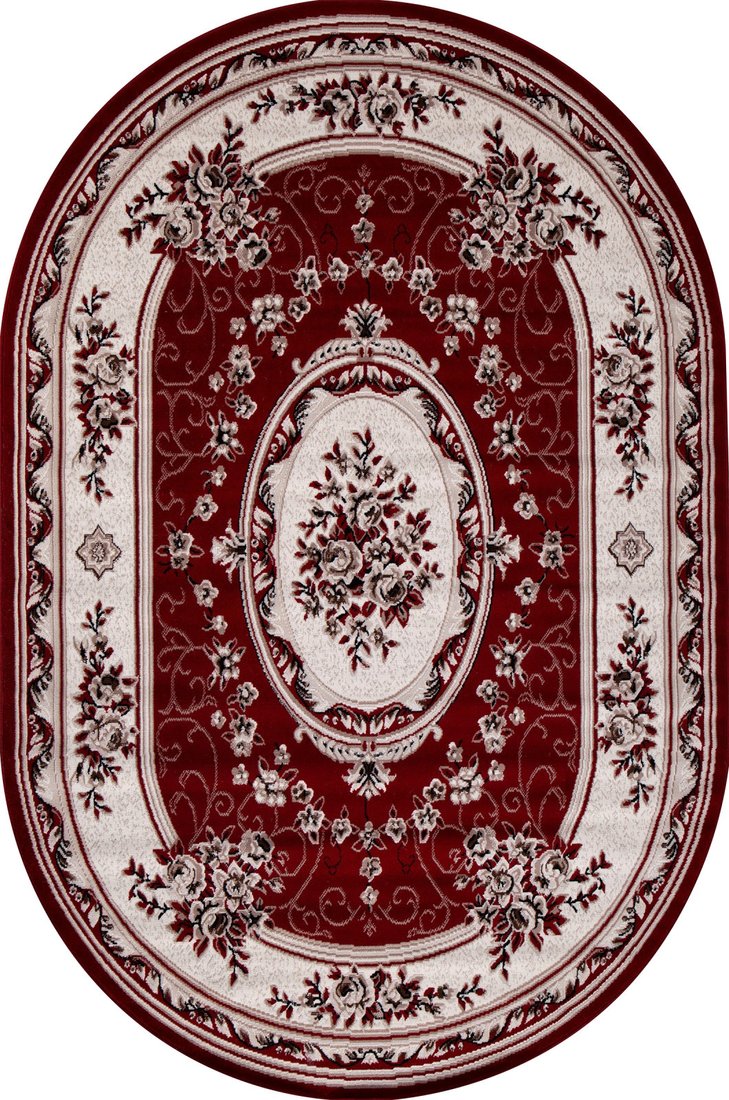 

Ковер для жилой комнаты Merinos Gavana 5444-OVAL-RED (1.5х3)