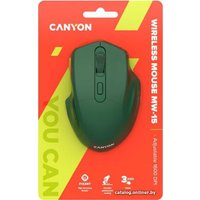 Мышь Canyon MW-15 (зеленый)