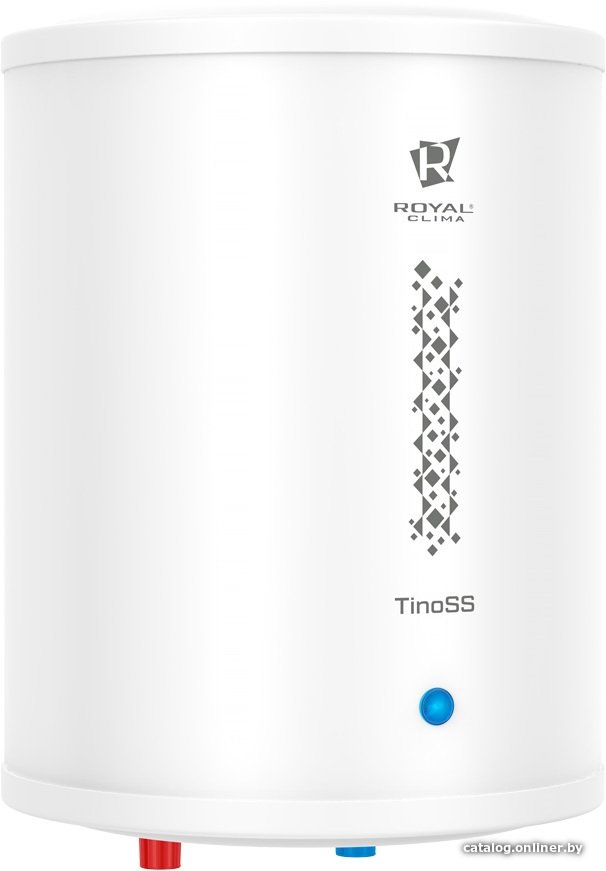 Накопительный электрический водонагреватель над мойкой Royal Clima TinoSS RWH-TS10-RS