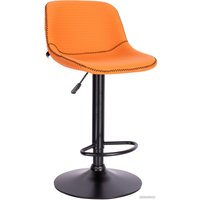 Стул Everprof Smile Black (экокожа, оранжевый)