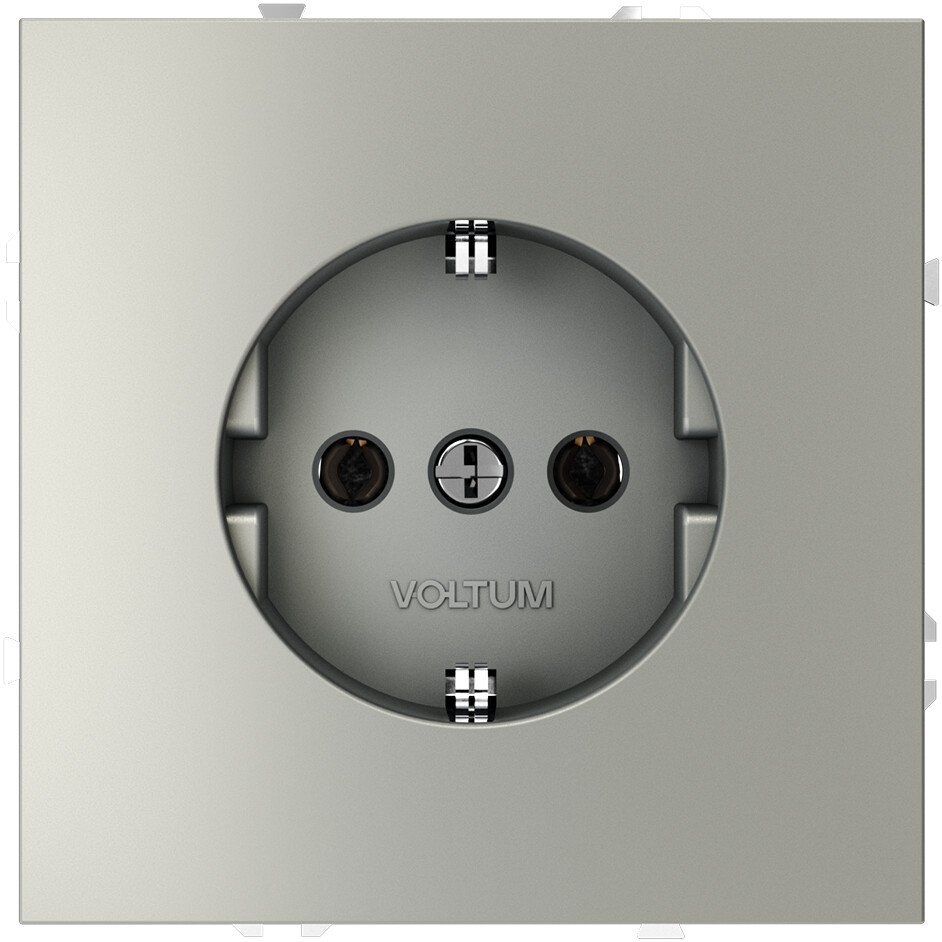 Розетка Voltum S70 VLS040105 (сталь)