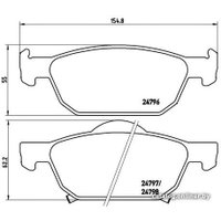  Brembo P28044