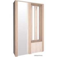 Стенка Интерлиния Коламбия КЛ-14 (правый, дуб сонома/дуб белый)