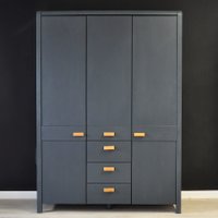 Шкаф распашной Диприз Мадейра Д.70071.1 (серый)