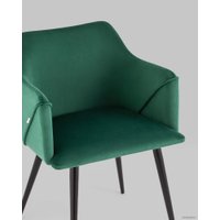 Стул Stool Group Джоэл с подлокотниками vd-joel-b19 (велюр зеленый)