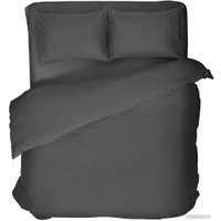 Евро комплект постельного белья Нордтекс Verossa Graphite VRSD 2515 70136 Д12 23