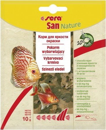 

Сухой корм Sera San Nature 10 г