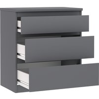 Комод Mio Tesoro Кастор 3 ящика 2.03.02.060.4 (серый)