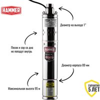 Скважинный насос Hammer NAP500/95SP