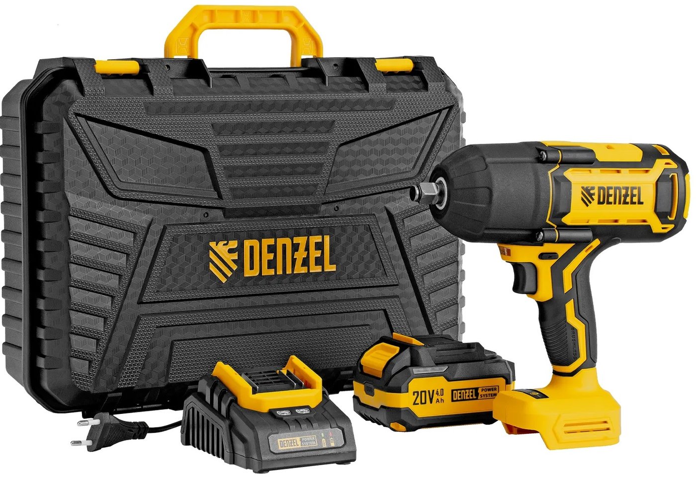 

Гайковерт Denzel CIWH-BL-20-1000 (с 1-им АКБ, кейс)