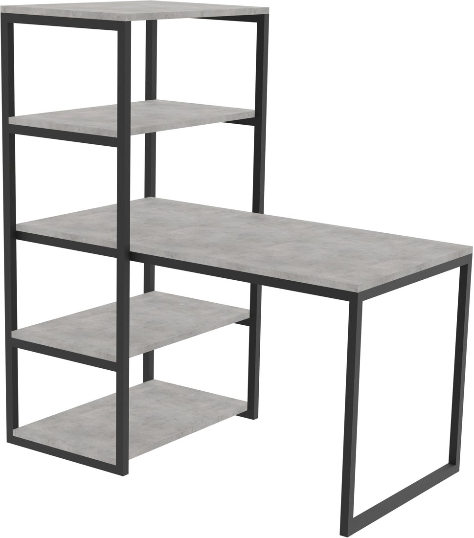 

Стол TMB Loft Кортес ЛДСП 1500x800 36 мм (бето чикаго светло-серый)