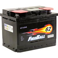 Автомобильный аккумулятор FireBall 6CT-62NR (62 А·ч)