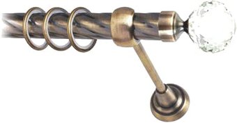 Lm Decor Кристалл (антик, витая, 3.2м 16мм, 1 ряд)