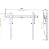 Кронштейн Kromax VEGA-12 (черный)