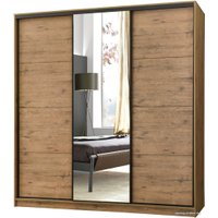 Шкаф-купе Рэйгрупп Bromo VVH3 02 РГ-09.02 B 177 VVH 177.5 (дуб велингтон/черный)