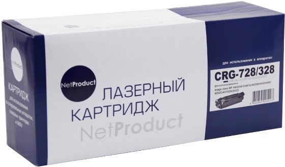 

Картридж NetProduct CRG-728/328 (аналог Canon 728/328)