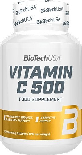 Витамин BioTech USA Vitamin C 500 (120 таблеток)