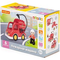 Конструктор Полесье Макси Пожарная машина 10821