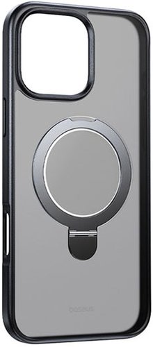 Чехол для телефона Baseus SkyRing Series Magnetic with Stand для iPhone 16 Pro Max (черный)