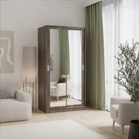 Шкаф-купе Кортекс-мебель Лагуна ШК01-02 (орех элия)