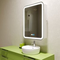  Silver Mirrors Шкаф с зеркалом Фиджи 60x80 LED-00002364