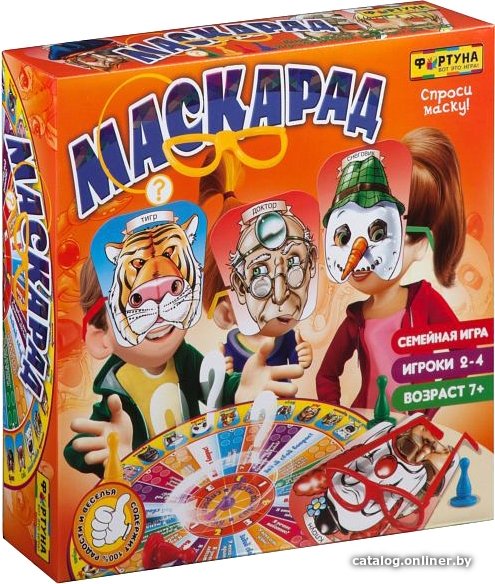 Настольная игра Фортуна Маскарад Ф85511