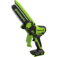 Аккумуляторная пила Greenworks GD24CSMNXK4 2008707UB (с 1-им АКБ 4 Ач)