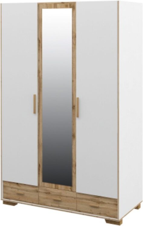 

Шкаф распашной Неман мебель Сканди МН-036-33 (белый)