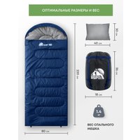Спальный мешок RSP Outdoors Sleep 150 R (синий, молния справа)