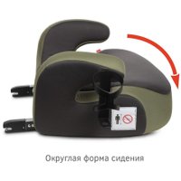 Детское сиденье Siger Fix Lux KRES4001 (темный лес)