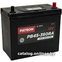 Автомобильный аккумулятор Patron Asia PB45-360RA (45 А·ч)