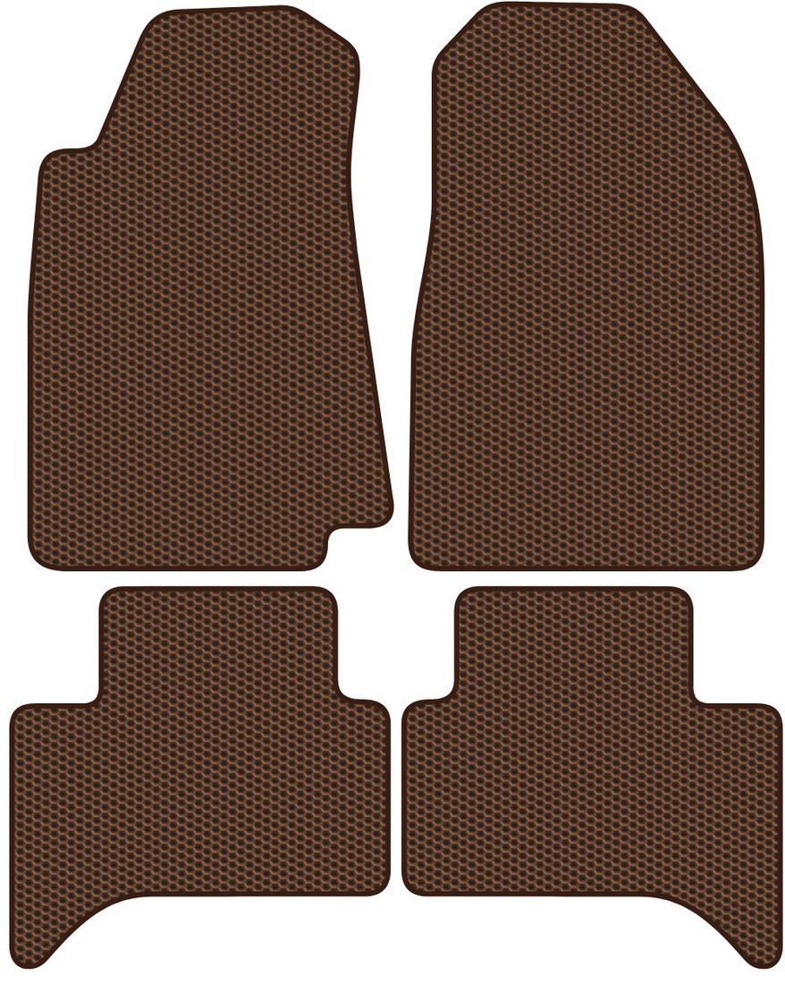 

Комплект ковриков для авто Alicosta Chevrolet TrailBlazer II (suv / GM800) 2012 - 2015 (коричневый, сота)