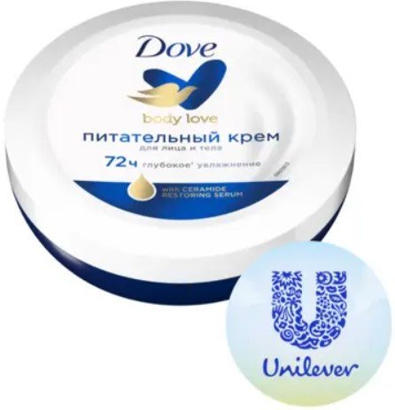 

Dove Крем питательный 150 мл